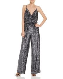 Aidan Mattox Sequin Jumpsuit at Bloomingdales